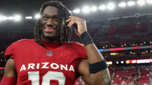 Marvin Harrison Jr. #18 of the Arizona Cardinals