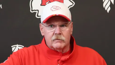 Head Coach Andy Reid of the Kansas City Chiefs