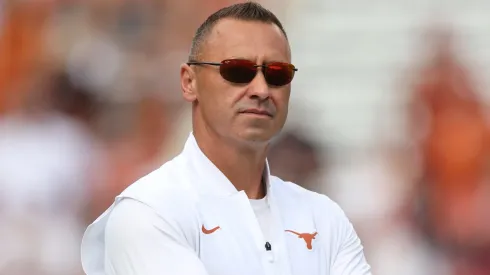 Head coach Steve Sarkisian of the Texas Longhorns.