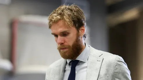 Connor McDavid at Amerant Bank Arena on June 10, 2024 in Sunrise, Florida.