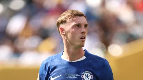 Cole Palmer #10 of Chelsea FC looks on during the FIFA Club World Cup 2025 Final match.