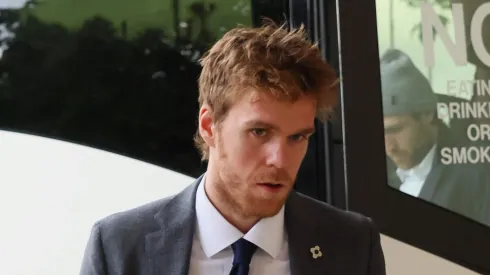 Connor McDavid at Amerant Bank Arena on November 20, 2023.