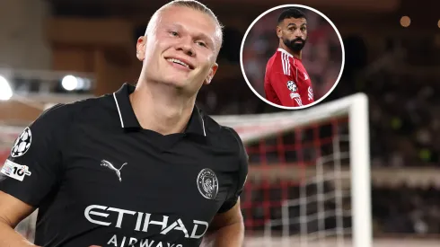 Erling Haaland of Manchester City and Mohamed Salah of Liverpool.