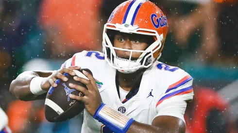 DJ Lagway #2 of the Florida Gators.