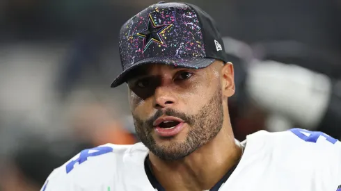 Dak Prescott #4 of the Dallas Cowboys.