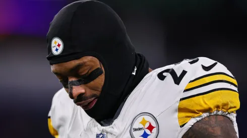 DeShon Elliott at M&T Bank Stadium on January 11, 2025.