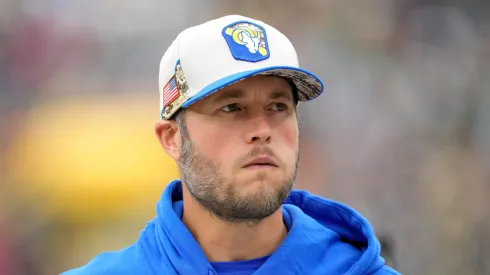 Matthew Stafford quarterback of the Los Angeles Rams