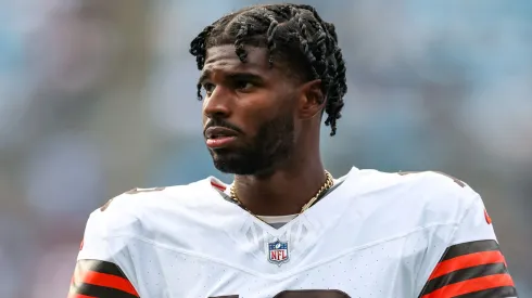 Shedeur Sanders #12 of the Cleveland Browns.