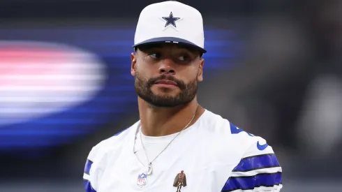 Dak Prescott #4 of the Dallas Cowboys.
