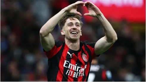 Alexis Saelemaekers of AC Milan