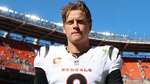 Joe Burrow #9 of the Cincinnati Bengals.