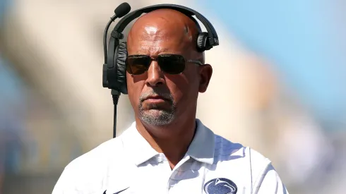 Head coach James Franklin of the Penn State Nittany Lions.