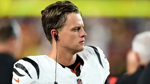 Joe Burrow #9 of the Cincinnati Bengals.