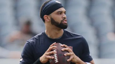 Caleb Williams #18 of the Chicago Bears.