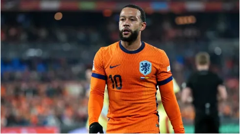 Memphis Depay of the Netherlands