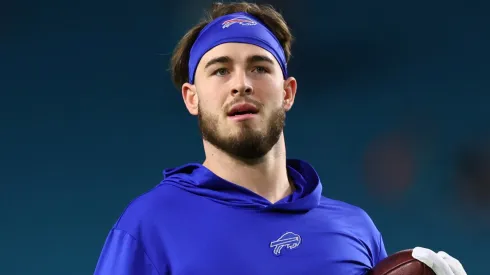 Dalton Kincaid #86 of the Buffalo Bills.