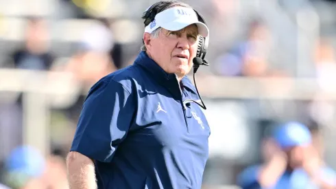 Head coach Bill Belichick of the North Carolina Tar Heels.
