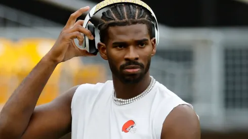 Shedeur Sanders #12 of the Cleveland Browns.