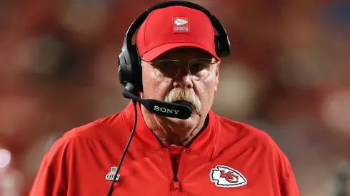 Head coach Andy Reid of the Kansas City Chiefs.