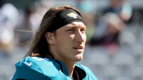 Trevor Lawrence quarterback of the Jacksonville Jaguars