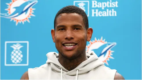 Darren Waller #83 of the Miami Dolphins.