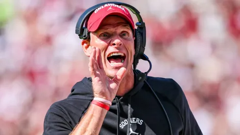 Head Coach Brent Venables of the Oklahoma Sooners.