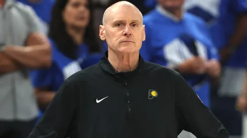 Rick Carlisle of the Indiana Pacers in Game Seven of the 2025 NBA Finals.