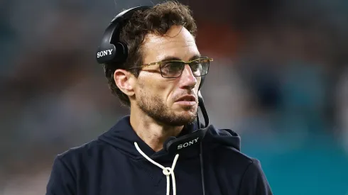Head coach Mike McDaniel of the Miami Dolphins.
