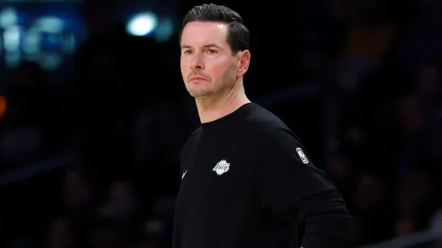 JJ Redick during Lakers' season opener against the Warriors.