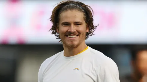 Justin Herbert #10 of the Los Angeles Chargers