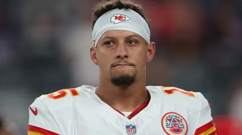 Patrick Mahomes #15 of the Kansas City Chiefs.