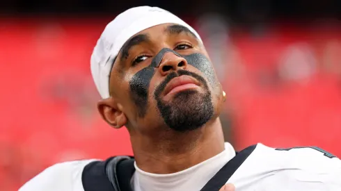 Jalen Hurts #1 of the Philadelphia Eagles.