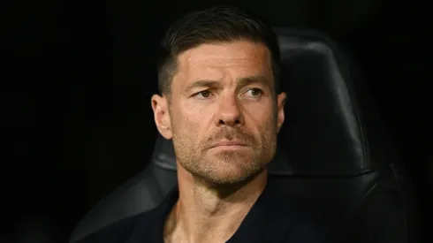 Xabi Alonso during a Real Madrid game.