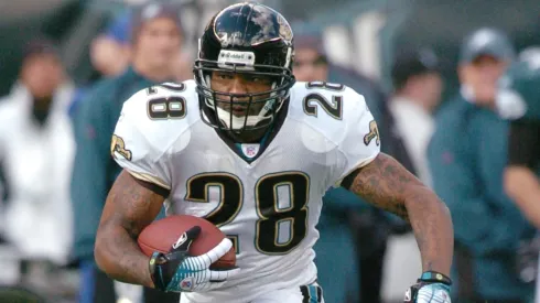 Fred Taylor in action during a game in 2006.