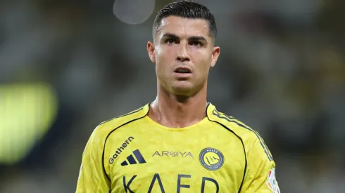 Cristiano Ronaldo of Al-Nassr FC during a Saudi Pro League match.