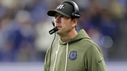 Head coach Shane Steichen of the Indianapolis Colts.