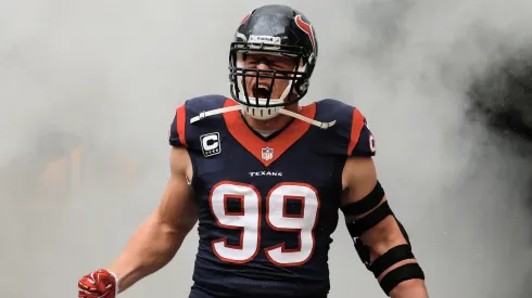 J.J. Watt #99 of Houston Texans in 2013.