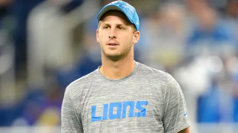 Jared Goff #16 of the Detroit Lions