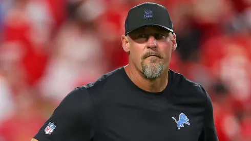 Head coach Dan Campbell of the Detroit Lions.