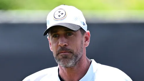 Aaron Rodgers quarterback of the Pittsburgh Steelers