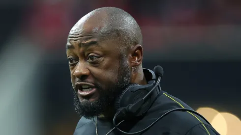 Mike Tomlin head coach of the Pittsburgh Steelers