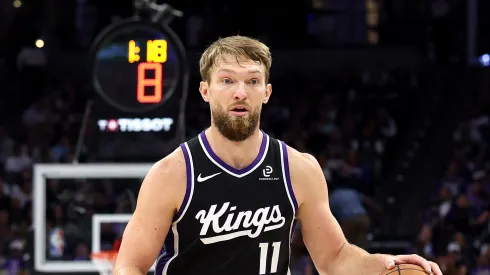 Domantas Sabonis #11 of the Sacramento Kings