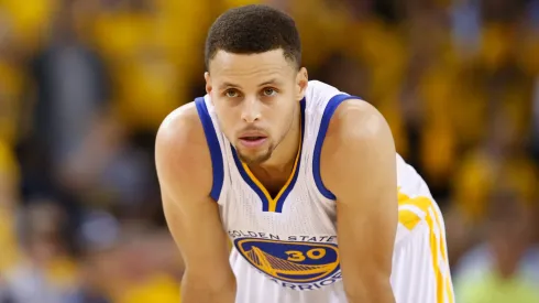 Stephen Curry #30 of the Golden State Warriors in 2016.