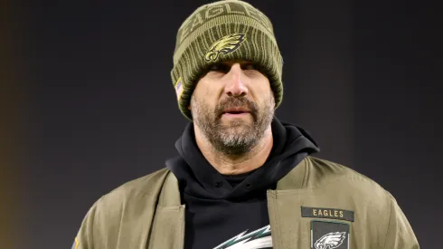 Head coach Nick Sirianni of the Philadelphia Eagles.