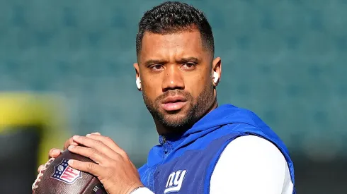 Russell Wilson #3 of the New York Giants.