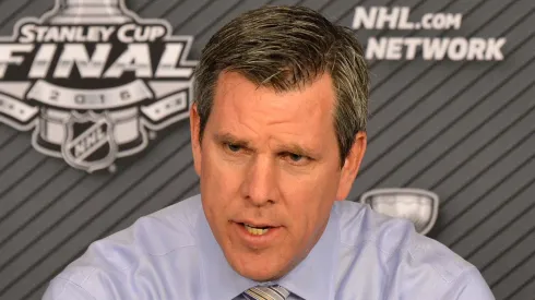 Mike Sullivan at Consol Energy Center in Pittsburgh, Pennsylvania.