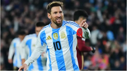Lionel Messi of Argentina
