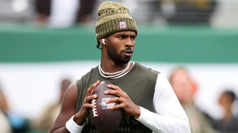 Shedeur Sanders #12 of the Cleveland Browns.