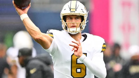 Tyler Shough #6 of the New Orleans Saints