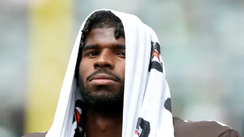 Shedeur Sanders quarterback of the Cleveland Browns
